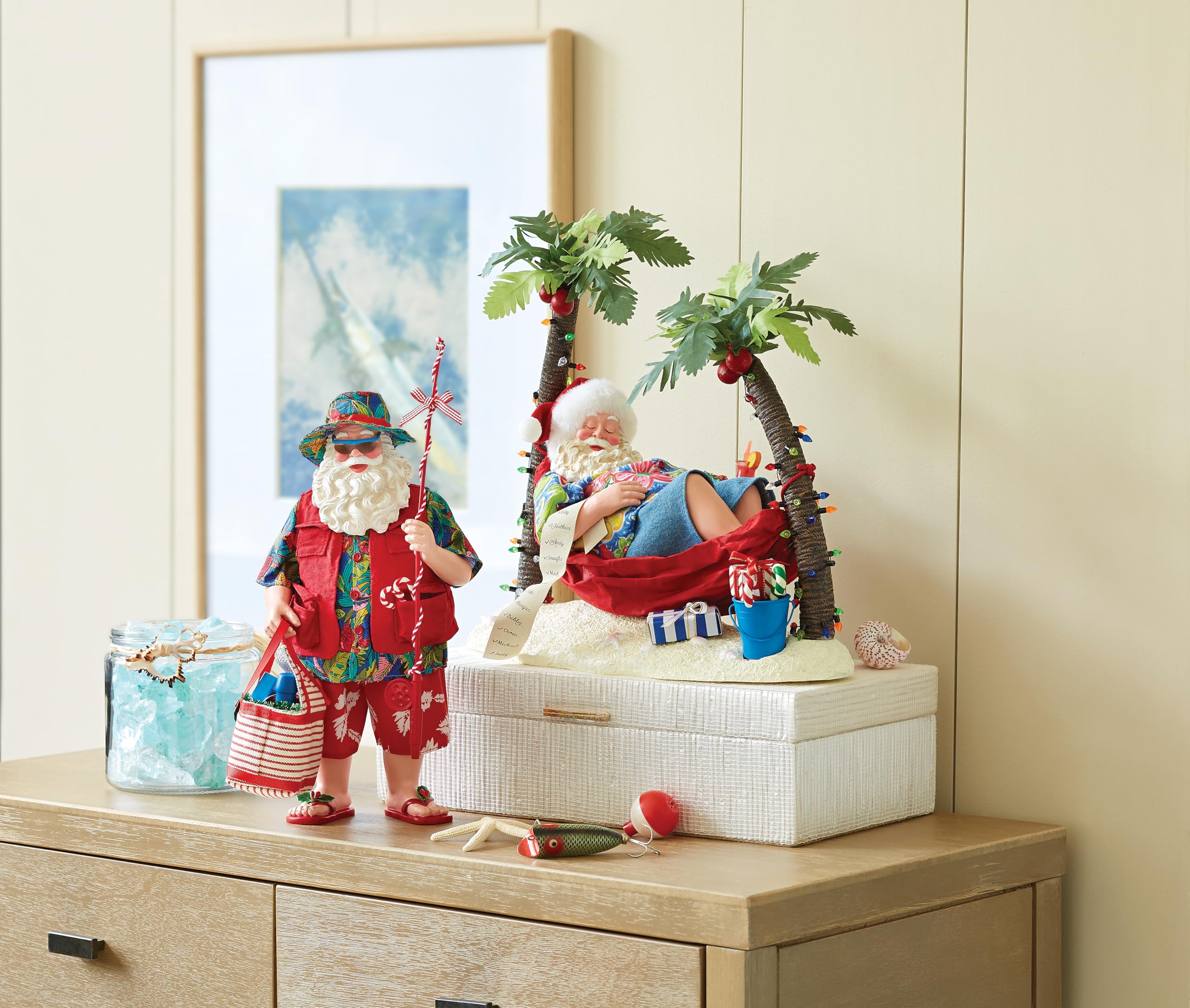 Amazon.com: Department 56 Possible Dreams Santa by The Sea Candy